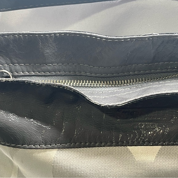 Coach Gray and Black Monogram Shoulder Bag - Picture 2 of 8